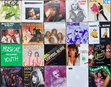 Lot van 60 hits vinyl singles beschikbaar voor biedingen