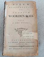 Nederduttsch/ Fransch, Antiek en Kunst, Ophalen of Verzenden