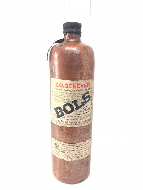 BOLS Zeer Oude Genever – originel 1940 -1950, Verzamelen, Wijnen, Ophalen of Verzenden