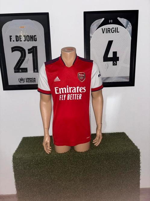 Arsenal thuisshirt 2021-2022, Sport en Fitness, Voetbal, Zo goed als nieuw, Shirt, Maat L, Verzenden