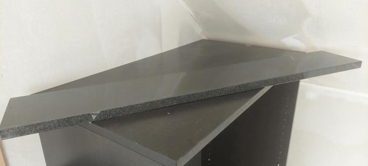 Tablettes de fenêtre en marbre noir (4pièces), Doe-het-zelf en Bouw, Glas en Ramen, Nieuw, Overige typen, Ophalen