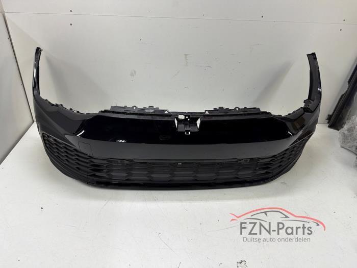 VW Golf 8 5H GTI GTD GTE Voorbumper LC9X Zwart, Auto-onderdelen, Carrosserie, Bumper, Voor, Gebruikt, Ophalen