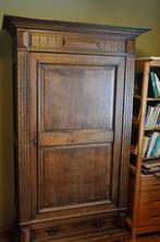 Antieke eiken boerenkast, Antiek en Kunst, Ophalen