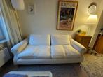 Zetel, tweezit, ecru linnen, Huis en Inrichting, Ophalen, 250 tot 300 cm, Gebruikt, Tweepersoons