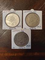3 munten vier belga 20fr Albert 1 zie foto's, Enlèvement, Série