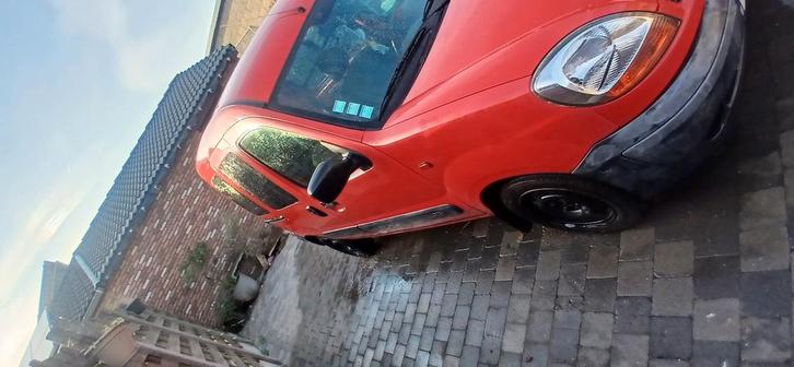 Renault kangoo, Auto's, Renault, Kangoo, Diesel, 4 deurs, Handgeschakeld, Rood, Grijs, Stof, Voorwielaandrijving, Ophalen