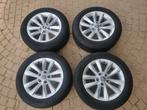 originele Vw-audi ,aluminium velgen met zomerbanden: 16 inch, Ophalen, Zomerbanden, Velg(en)