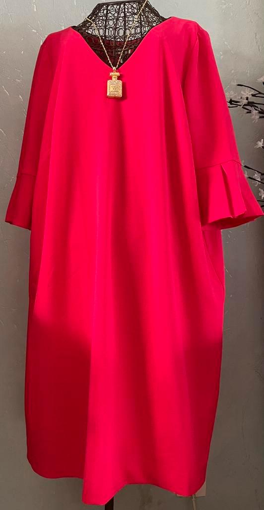 Mayerline 50 NIEUW Zalig mooie jurk met details, Kleding | Dames, Grote Maten, Nieuw, Jurk, Rood, Ophalen of Verzenden