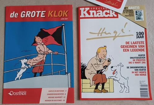 KUIFJE KNACK, Verzamelen, Stripfiguren, Zo goed als nieuw, Plaatje, Poster of Sticker, Kuifje, Ophalen of Verzenden