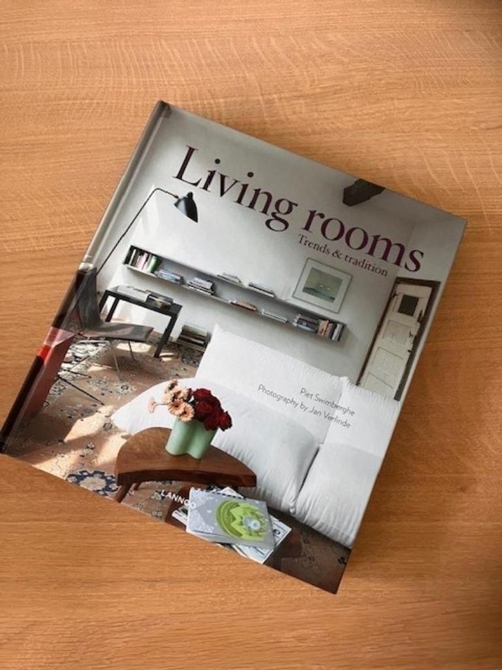Boek 'Living rooms' trends & tradition (uitgeverij Lannoo), Boeken, Tijdschriften en Kranten, Zo goed als nieuw, Overige typen