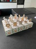 34 doosjes doopsuiker cadeau met dieren, Huis en Inrichting, Ophalen, Zo goed als nieuw