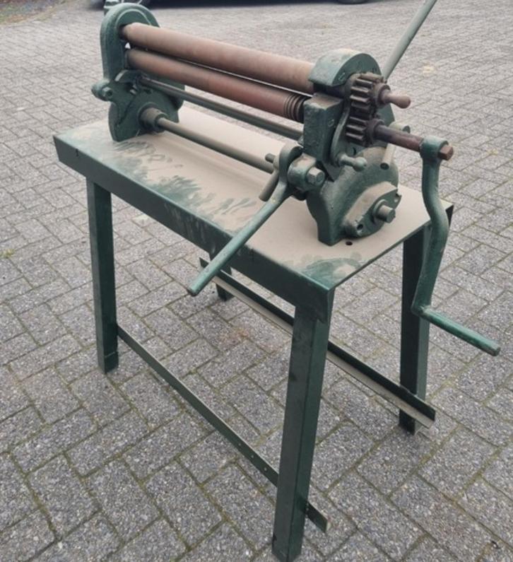 Retro platenwals, Doe-het-zelf en Bouw, Gereedschap | Overige machines, Gebruikt, Ophalen