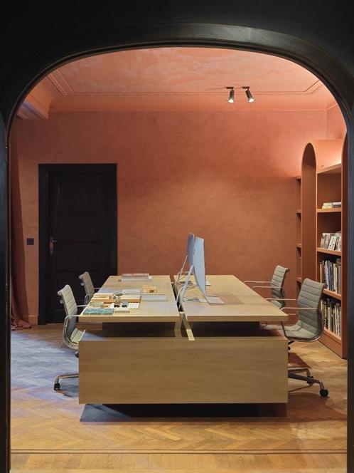 Stijlvol maatwerk bureaumeubel - voor 1 tot 4 personen, Huis en Inrichting, Bureaus, Zo goed als nieuw, Bureau, Ophalen