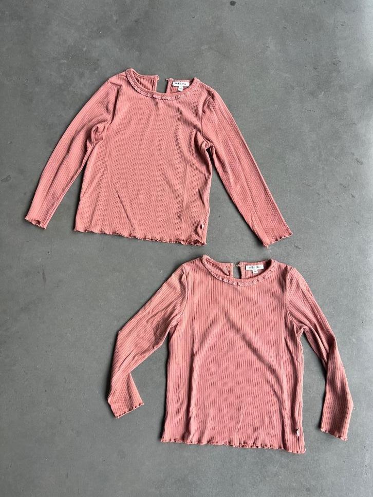 2 longsleeves JBC, Kinderen en Baby's, Kinderkleding | Maat 110, Zo goed als nieuw, Meisje, Shirt of Longsleeve, Ophalen of Verzenden