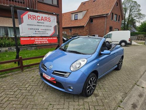 NISSAN MICRA/CABRIOLET/2007/BENZINE/82dKMS/GEKEURD/GARANTIE, Autos, Nissan, Entreprise, Achat, Micra, Phares directionnels, Airbags