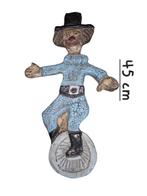 Geëmailleerde vintage clown, Ophalen of Verzenden, Zo goed als nieuw