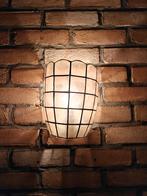 Set van 3 vintage lampen in parelmoer (capiz/schelpstijl), Enlèvement, Comme neuf, Autres matériaux