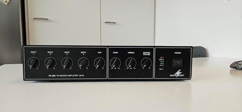 Monacor PA-900 PA Mixing Amplifier 120W, Muziek en Instrumenten, Versterkers | Keyboard, Monitor en PA, Zo goed als nieuw, Ophalen
