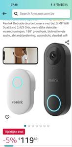 Reolink Video smart deurbel WiFi, Audio, Tv en Foto, Videobewaking, Nieuw, Ophalen of Verzenden