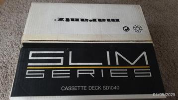 Lecteur cassette Marantz SD1040 avec boîtier comme neuf, Enlèvement ou Envoi, Marantz, Auto-reverse
