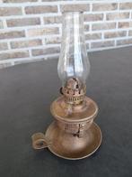 Mini koperen olielamp, Antiek en Kunst, Ophalen