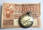 Montre gousset de marque Française "VEDETTE de 1938. RARE !, Autres marques, 1900 à 1930, Acier, Montre de poche