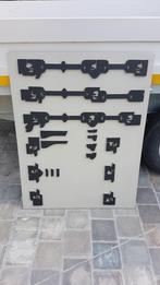 plaque scolaire avec raccords en bois, Antiquités & Art, Antiquités | Cartes scolaires, Enlèvement