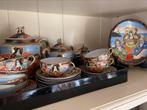 Antiek Satsuma porselein theeservies (gesigneerd), Antiek en Kunst, Antiek | Servies compleet, Ophalen of Verzenden