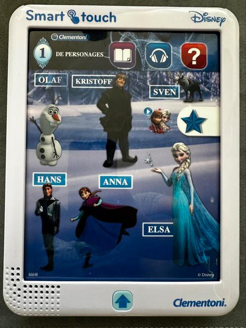 Disney’s Frozen smarttouch - clementoni, Kinderen en Baby's, Speelgoed | Educatief en Creatief, Zo goed als nieuw, Ophalen of Verzenden