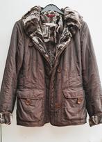 Korte winterjas voor dames - T38, Kleding | Dames, Maat 38/40 (M), Bruin, Ophalen of Verzenden, Gedragen