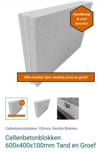 Cellenbeton blokken  beschikbaar voor biedingen