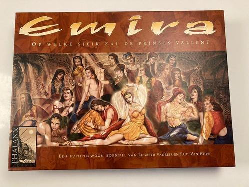 Emira, Hobby en Vrije tijd, Gezelschapsspellen | Bordspellen, Zo goed als nieuw, Drie of vier spelers, Vijf spelers of meer, Ophalen of Verzenden