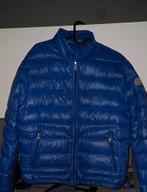 Marineblauwe jas Moncler, Kleding | Heren, Moncler, Blauw, Ophalen of Verzenden, Zo goed als nieuw