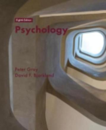 Nouveau : Psychologie Peter Grey David F. Bjorklund 8e éditi