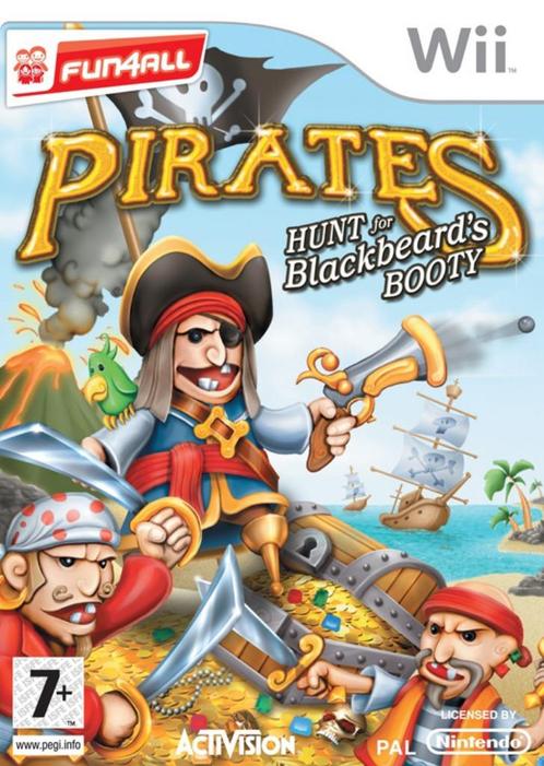 Pirates Hunt for Blackbeard's Booty (sans livret), Consoles de jeu & Jeux vidéo, Jeux | Nintendo Wii, Utilisé, Aventure et Action