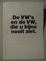 5 Volkswagen folder uit 1972, Ophalen of Verzenden, Volkswagen