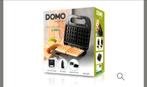 croque/gauffrier DOMO DO1124C (prix officiel P €60,-), Elektronische apparatuur, Ophalen of Verzenden, Zo goed als nieuw