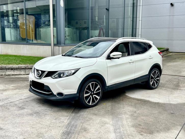 Nissan Qashqai 1.2B Tekna + Auto Leder Alcantara, Auto's, Nissan, Bedrijf, Te koop, Qashqai, Metaalkleur, Benzine, Euro 6, SUV of Terreinwagen