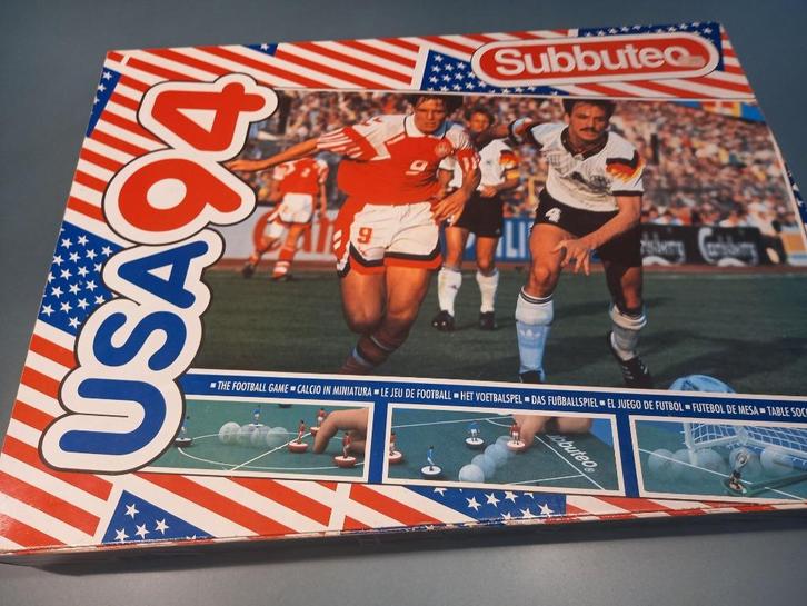 Subbuteo USA 94 - lege doos, Collections, Articles de Sport & Football, Utilisé, Enlèvement ou Envoi