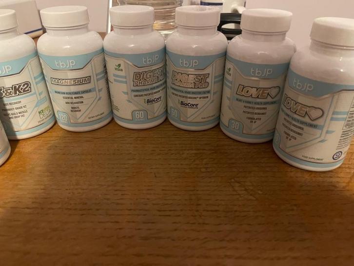 , tbjp love heart: kidney & health plus andere supplementen, Sport en Fitness, Fitnessmaterialen, Nieuw, Armen, Benen, Borst, Buik