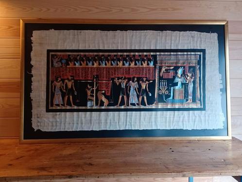 Papyrus égyptien original - mythe d'Osiris, Antiquités & Art, Art | Eaux-fortes & Gravures, Enlèvement