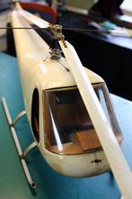 Schlüter DS-22 vintage rc helicopter 1973, Hobby & Loisirs créatifs, Enlèvement, Utilisé, Nitro, Hélicoptère