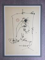 Antonio Saura - lithografie, Antiek en Kunst, Kunst | Litho's en Zeefdrukken, Ophalen