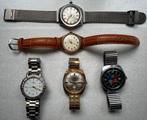 Montre automatique et mécanique lot de 5 montres, Handtassen en Accessoires, Ophalen, Staal, Gebruikt, Staal