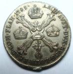 Oostenrijkse Nederlanden ¼ kronenthaler 1789 (B), Ophalen of Verzenden, Overige landen, Losse munt, Zilver
