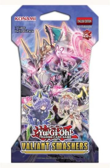Yu-Gi-Oh! - Valiant Smahers Sleeved Booster Pack (1 Edition) beschikbaar voor biedingen