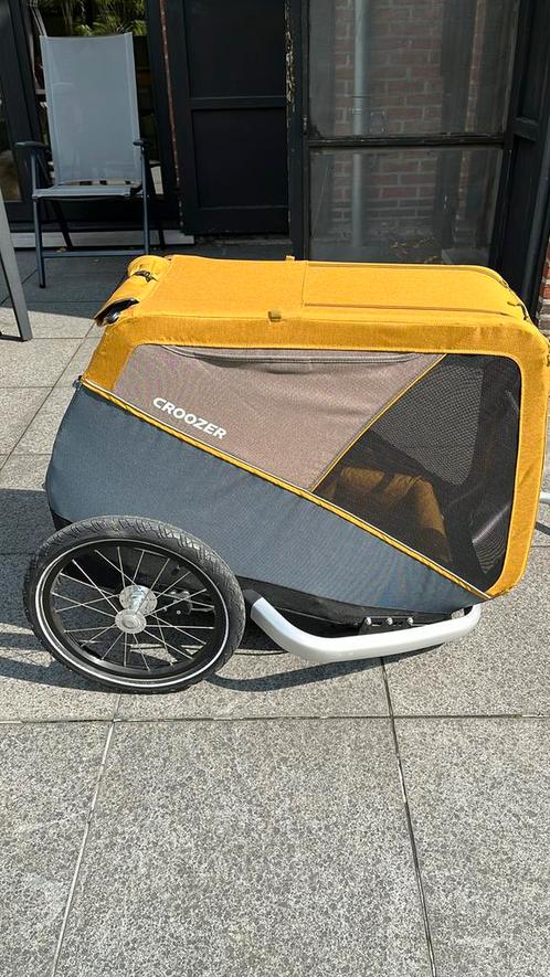 Croozer Peppa nieuw, Fietsen en Brommers, Fietsaccessoires | Aanhangwagens en Karren, Nieuw, Hondenkar, Vering, Opvouwbaar, Ophalen