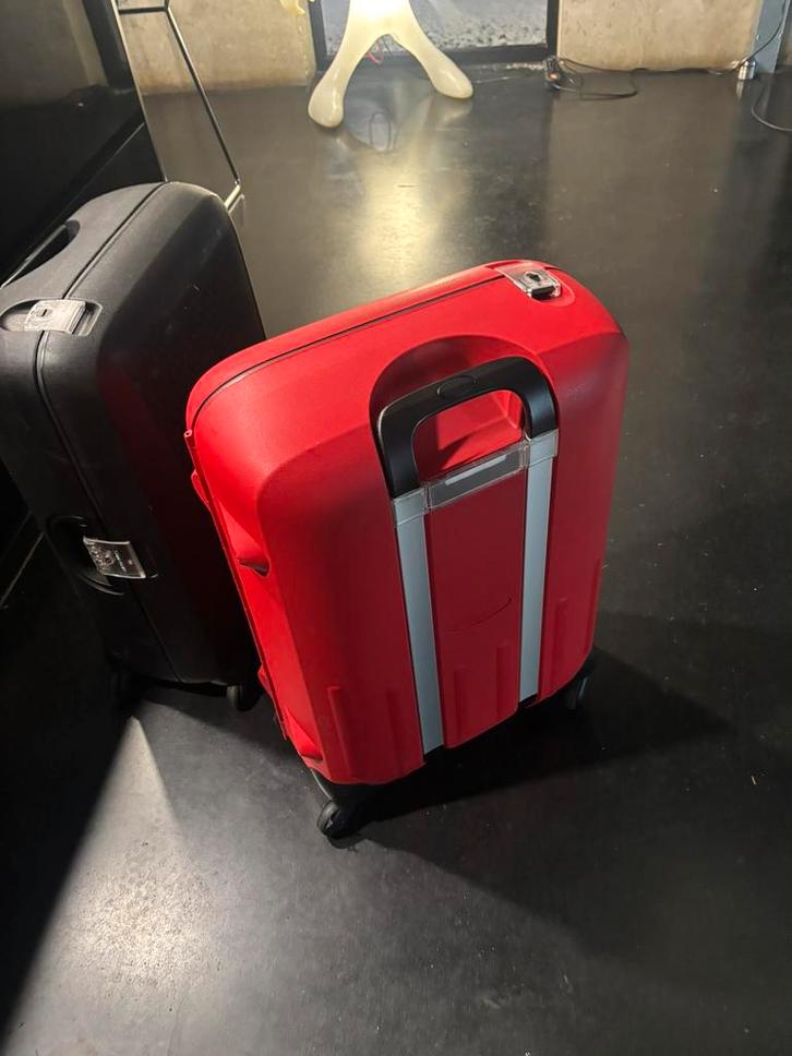 Reiskofferset Samsonite - kunststof, Handtassen en Accessoires, Koffers, Zo goed als nieuw, Ophalen