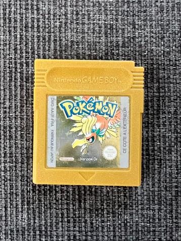 Pokemon or officiel en francais, 1 joueur, Enlèvement ou Envoi, Utilisé, Jeu de rôle (Role Playing Game)