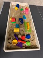 Kinetisch zand, Ophalen, Gebruikt, Knutselen